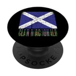 Clan McDonald Tartan Nom de famille écossais Scotland Pride PopSockets PopGrip Adhésif