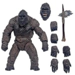 2021 King Kong Vs Godzilla Gorilla Monster Modell Pvc  Djurfigurer Leksak Födelsedag