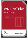 Wd Red-Wd20Efrx-2Tb 3.5""Nas Disque Dur Interne-5400 Rpm Class,Sata 6 Gb/S,Cmr,64Mb Cache