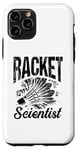 Coque pour iPhone 11 Pro Raquette de volant de badminton Coach