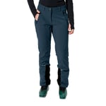 Vaude Larice Pants IV - Pantalon softshell femme Dark Sea EU 42 - Regular