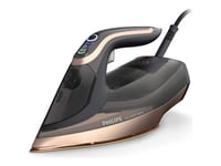 Philips Azur 8000 Series Dst8041 - Dampstrykejern Med Automatisk Slukking - Såleplate: Steamglide Elite - 3000 W - Svart