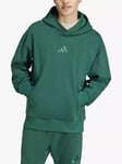 adidas All SZN Fleece Hoodie, Collegiate Green