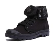 Palladium Women's Us Baggy F Hi-Top Trainers, Black, 8 UK