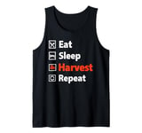 Harvest on Repeat Farm Life Tank Top