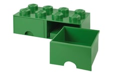 LEGO Friends Storage Brick 8 - opbevaringsboks - mørkegrøn