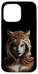 iPhone 14 Pro Max Fierce Jungle Tiger Spirit Fantasy Artwork Case