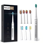 Electric Toothbrush Sonic Toothbrush Rechargeable 5 Modes Daily Use by Fairywill