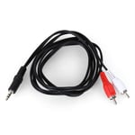 Adaptateur jack vers RCA pour PC table de mixage