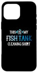 Coque pour iPhone 16 Pro Max This Is My Fish Tank Cleaning Staff Aquarist Vintage