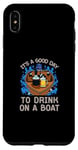 Coque pour iPhone XS Max drôle alcool humour pirate marins promenades bateau marin marin