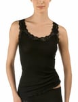 Calida Women's Richesse Lace Vests, Black, 14-16