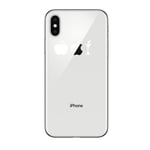 Coque Silicone IPHONE X Max Trognon de Pomme Fun APPLE Mange Pomme Transparente Protection Gel Souple - Neuf