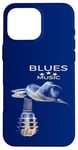 Coque pour iPhone 16 Pro Max Guitare acoustique Blues Musique