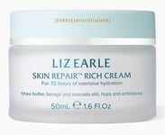 Liz Earle Skin Repair RICH CREAM Moisturiser 50ml 72 Hours Hydration FULL SIZE