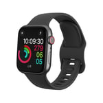 Silikonarmband Apple Watch SE 40mm svart