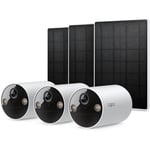 Tapo C410 Solar-Powered Security Camera Kit (3-Pack)