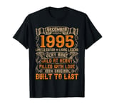 Vintage December 1995 Birthday Decorations Men Women Kids T-Shirt