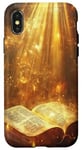 iPhone X/XS Catholicism Open Bible Rays Spiritual Divine Case