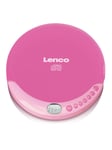 Lenco Portable CD player in pink