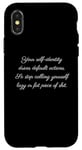 iPhone X/XS New Year's Motivation for the Gym Workout Personal Trainers Case