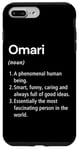 iPhone 7 Plus/8 Plus Omari Name Definition Funny Dictionary Case