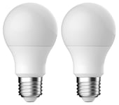 LED-lamppu E27 4,8 W Clas Ohlson, lämpimän valkoinen