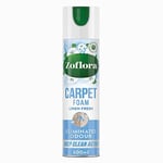 Zoflora Linen Fresh Carpet Freshener & Care Foam, Carpet Cleaner,Stain Remover Foam for Carpets and Upholstery, Neutralises Odours, Deep Cleans, Pet Safe, 1x 600 ml