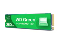 WD Green SN350 NVMe SSD WDS250G2G0C-00CDH0 - SSD - 250 Go - interne - M.2 2280 - PCIe 3.0 x4 (NVMe)