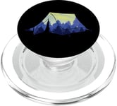 Camping Tent With Forrest PopSockets PopGrip for MagSafe