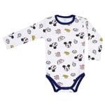 Disney Baby - Body À Manche Longues Bébé Impression "Mickey