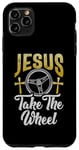 iPhone 11 Pro Max Jesus take the Wheel Hot Rod Case