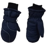 ZARQ Gants de Ski Enfant, Moufles de Ski Gants Enfant Hiver Gants Thermique Gants de Neige Garçon Fille Extérieur Gants Étanche pour Ski/Snowboard/Luge, Convient aux Enfant de 4 à 9 Ans