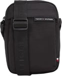 Tommy Hilfiger TH Element Repreve Mini Reporter AM0AM13297, Crossover Homme, Black (Black), OS