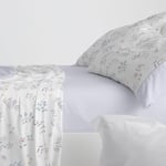 Burrito Blanco Parure de lit pour lit de 180 cm (+ Dimensions Disponibles) | 50% Polyester, 50% Coton, 50% Coton, Motif 535, Couleur Ciel (180 x 190/200 cm)