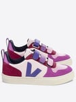 Veja Kid's V-10 Trainers - Pink/Multi, Pink, Size 9 Younger