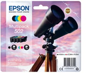 Genuine Epson 502 Multipack Ink Cartridges For XP-5100 XP-5115 XP-5105