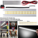 24V LED Top Bracket Light Strip Kit Single/Dual BiColor for Prusa MK4 3D Printer