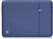 17 Pouces Housse Pochette De Protection Ordinateur Portable Sacoche Imperméable Pour 17.3"" Lenovo Ideapad 330/Thinkpad P73/Inspiron Precision 17/ Precision 7710 7720 7740 7750/Legion Y540, Bleu