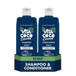 Vita Coco Anti-Dandruff Shampoo and Conditioner Bundle with Coconut and Guava (2