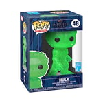 Funko Pop! Artist Series: Marvel Infinity Saga - Object - Hulk - Green - Avengers - Collectable Vinyl Figure - Includes Premium Plastic Protector Display Case - Gift Idea - Official Merchandise