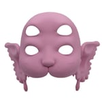 Melanie Martinez Portals Mask Halloween Cosplay Therian Makeup Latex Mask DIY Halloween Mask Pink