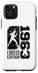 Coque pour iPhone 11 Pro Escrimeur Anniversaire né en 1963 sport d'escrime Escrime