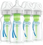 Dr Brown's Options+ Anti-Colic Baby Feeding Bottles 4 x 270 ml Bottles DBWB94600