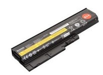 Lenovo Batteri til bærbar PC - 1 x litiumion 6-cellers 2400 mAh - for ThinkPad R500; R60; R60e; R61; R61e; R61i; R61u; SL300; SL400; SL500; T61; T61p;