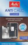 AntiCalc Powder Descaler Automatic Coffee Machine Capsules and Pods 2 x 40 g