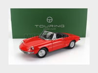 TOURING MODELCARS 18120001 Alfa Romeo Duetto Spider 1600 Queue Ronde 1966 - Red