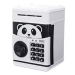 YKOUT Panda Electronic Piggy Bank Atm Password Money Box,Cash Coins Saving Box Bank,Safe Box Automatic Deposit Banknote