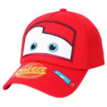 Barn Pojkar Flickor Bilar Lightning Mcqueen Baseballkeps Barn Sommar Solskydd Justerbar Mössa Red