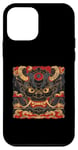 iPhone 12 mini Oni Yokai Devil Mask Japanese Art Samurai Ukiyo-e Case